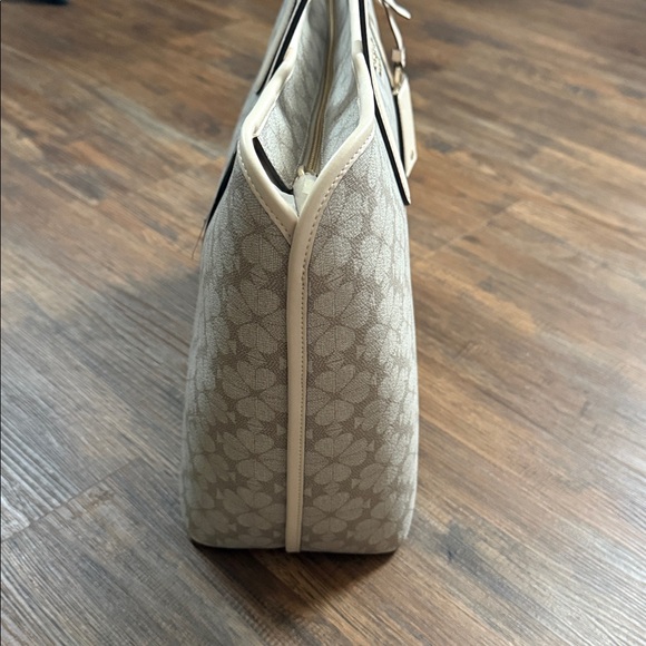 Kate Spade Cream Floral Tote - Picture 4 of 6